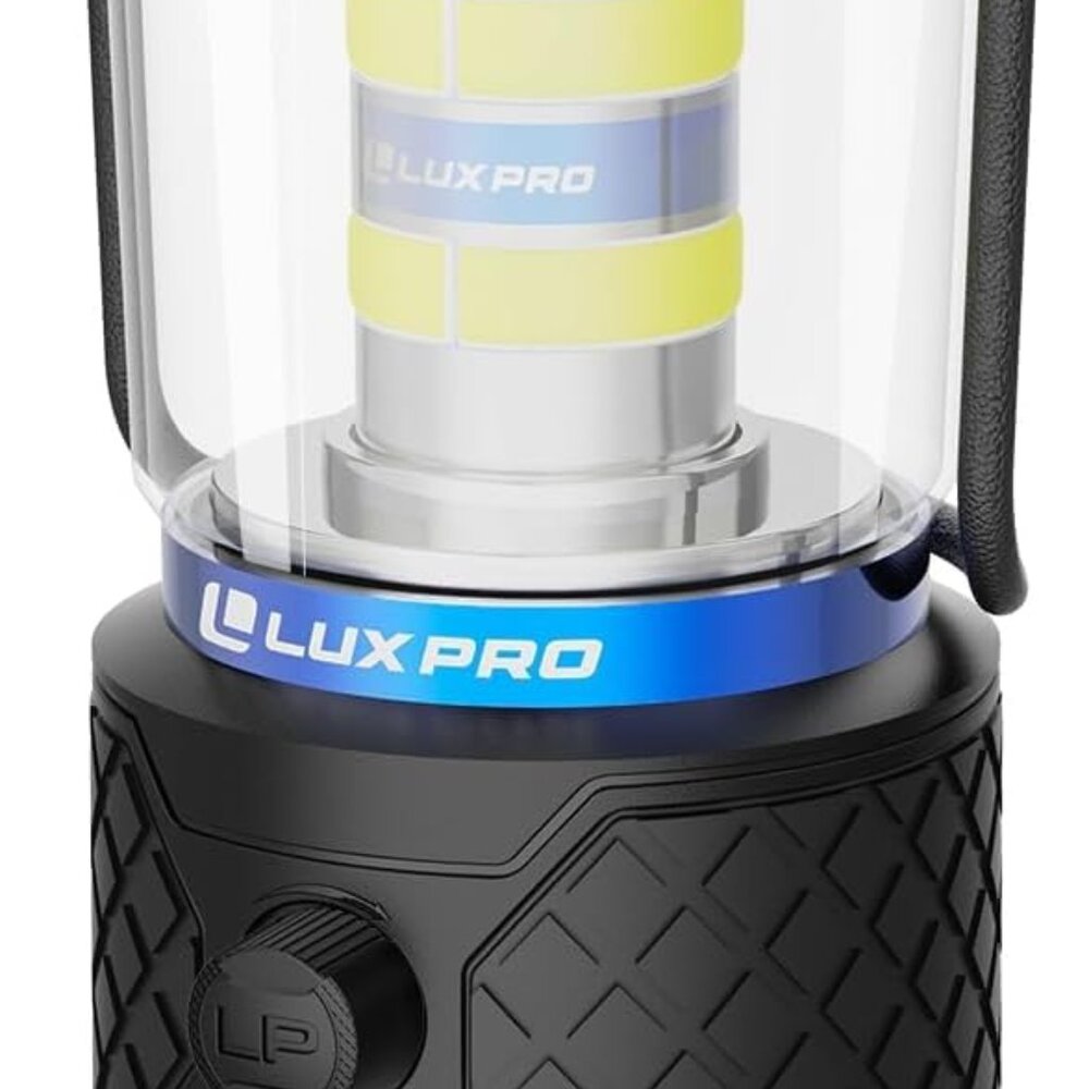 LED Lantern for Up to 150 Hours of Use - IPX4 Water-Resistant Rating - Dimmable